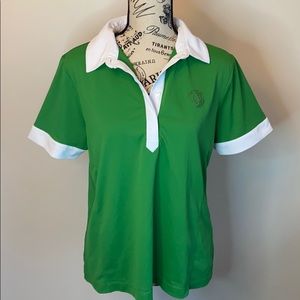 Green Golf Polo World Golf Championships Med